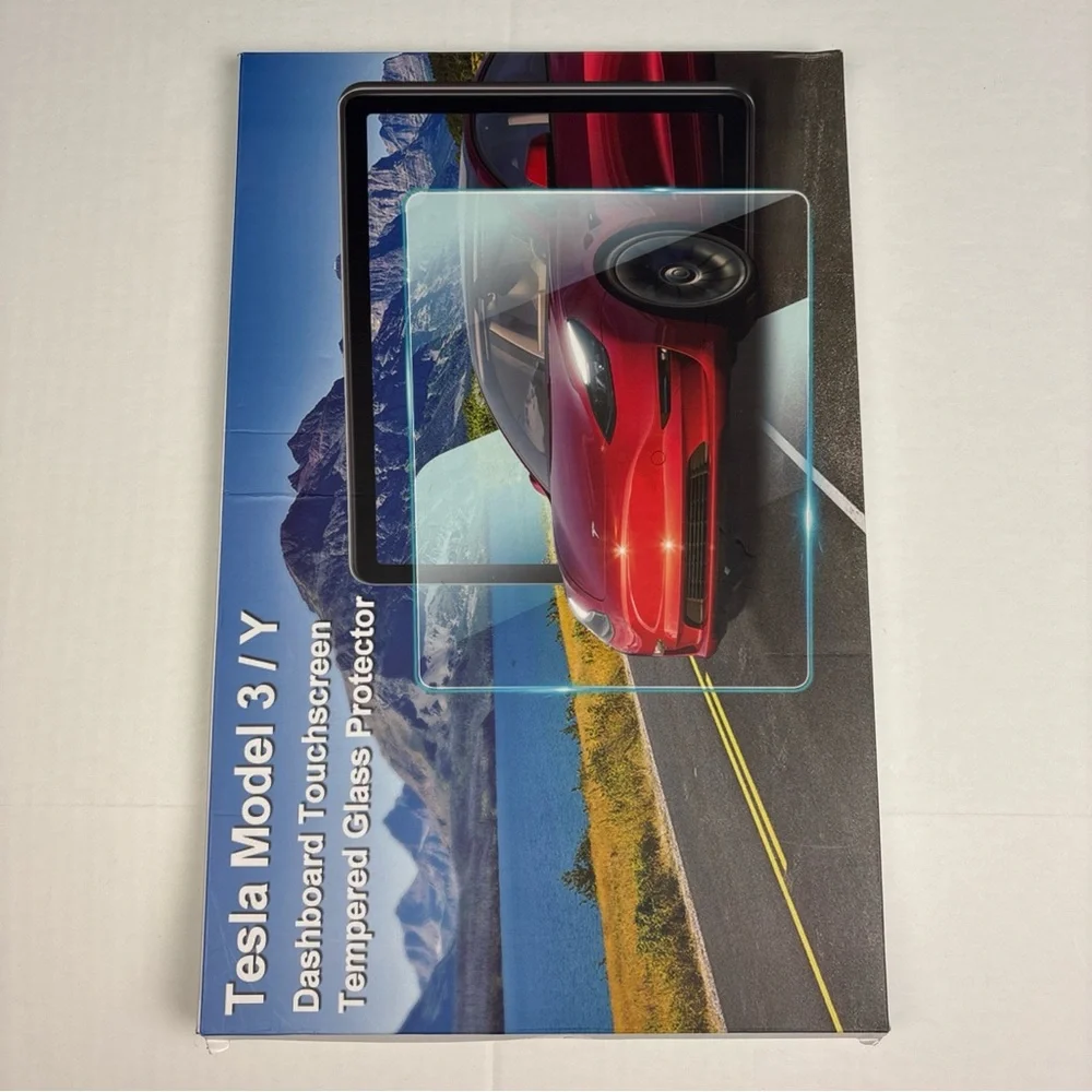 Fits Tesla Model 3/Y Dashboard Touchscreen Tempered Glass Protector